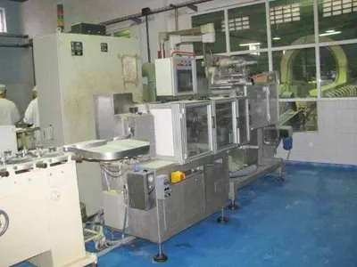 Nuova Euromec, S40, 2004, Flat Lollipop Forming and Wrapping Line, Speed up to 800 PPM