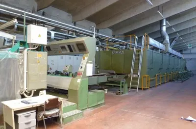 Alea, Stenter, 1993, 2200mm Working Width, 7 Chambers, Gas Heated