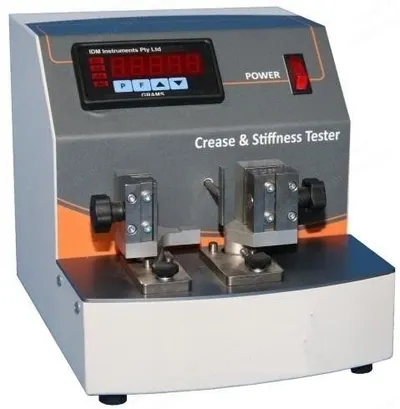 IDM Instruments, C0039-M1, Crease and Stiffness Tester, Range 0-1000gf, Bending Angle 90 Degrees