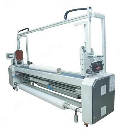 NovaStar, PK.350, Semi-Automatic Fabric Roll Packaging Machine, Capacity 50-60 Rolls/Hour, Roll Diameter 150-350mm