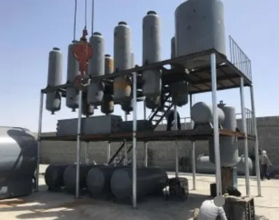 NovaStar, SE152, Distillation Plant, Crude and Waste Oil Processing, Vacuum System