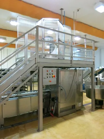 Comas, DLV, Type 450, 450mm Tray Width, 350 kg/hr Capacity, Siemens PLC