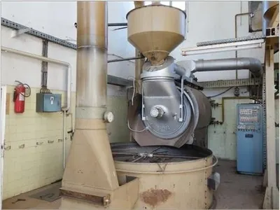 Scolari, Coffee Roasting Plant, 1993, 240 kg Capacity, 9-Cell Green Coffee Silos, Destoner