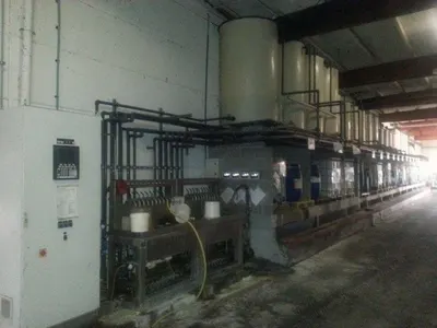 Galvanin and Thies Yarn Dyeing and Drying Plant, 1800kg Capacity, Steam 7 bar