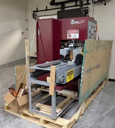 JTE Machines, Shuttle Welder 603, 2019, 72 inch Seal Width, 208V, 3 Phase