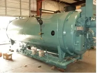 Cleaver Brooks, 350 HP, 4 Pass Dry Back, 200 PSI, No. 6 Oil Fired