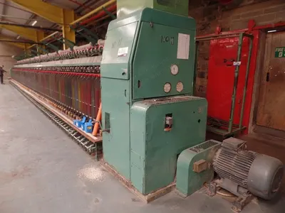 HDB, Woollen Spinning Frame, 1969, 108 Spindles, 140mm Ring, 180mm Pitch