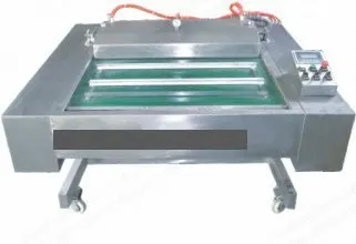 NovaStar, GK132, Pneumatic Continuous Vacuum Packaging Machine, Double Seal, Chamber 1220x580x120mm, 1100x10mm Seal Size