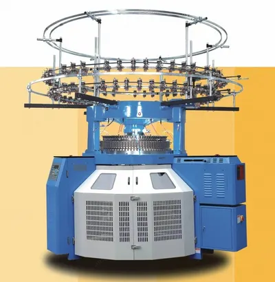 NovaStar, KH183, Circular Knitting Machine, 38" x 24G x 72F, Double Jacquard, High Frame