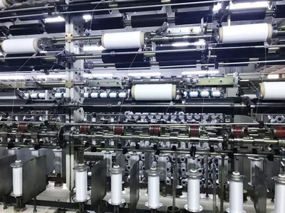 Menegatto Yarn Spinning Machine, 1995, Single Cover, 256 Spindles