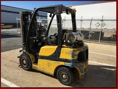 Yale, GLP050VX, 2014, 5000 lbs Capacity, Triple Stage Mast, LP Gas