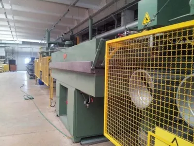 Complete Line for Artificial Grass, Fehrer Needle Punching Machine, Fare Raffia Extrusion Line, Gilbos Winder
