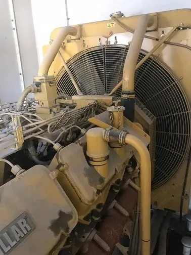 Caterpillar, 3412DIT, 2000, 500 kW, 60 Hz, 277/480V, Diesel Generator Set