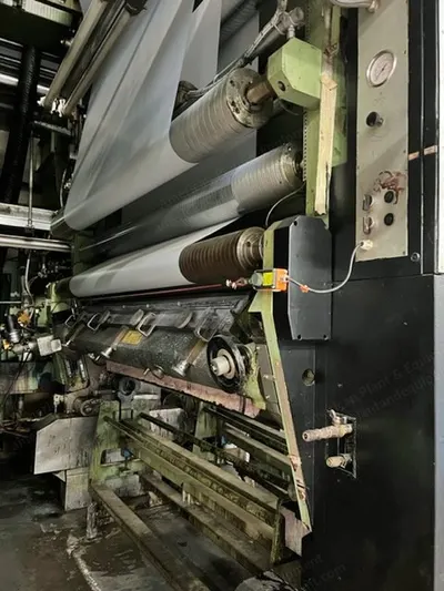 Cerutti, R-945, 1995, 6-Color Rotogravure Press, 1000 to 1940mm Printing Width