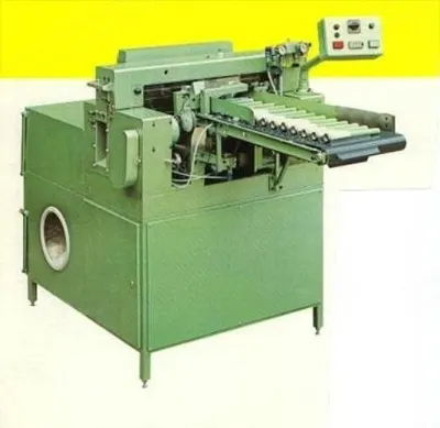 Brouwer, AS-30, 1982, Semi-Automatic Spinning Tube Stripper, Capacity 1700-2500 Tubes/Hour, Tube Length 220-310mm