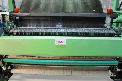 Dornier, Vaupel, 2001, Woven Label Loom, 8 Colors, Taffeta Harness, Staubli LX 1600 Jacquard