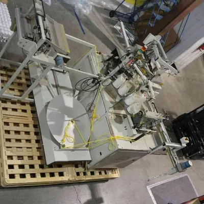 Atlanta Attachment, 3200, 2010, Automatic Border Workstation, Safety Stitch, Serial Bus Control