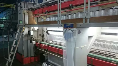Saurer, 3040, 1995, Schiffli Embroidery Machine, Double Frames, Height 1000mm, 20 Yards, 170 RPM