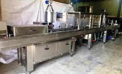 Automatic Shell Molding Line, 275x175mm Mold Size, Stainless Steel