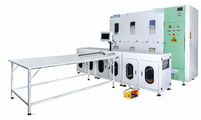NovaStar, FD179, Down Quilt Filling Machine, 2 Scales, 2 Filling Ports