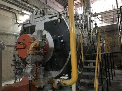 Babcock Wanson Gas Boiler, 1998, 10 TPH, 18 Bar, 50 Hz