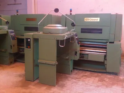 Crosrol, MK5, 1995, Lap Feed, 24x42 Inch Coiler, Stationary Tops