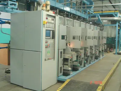 Barmag, Speetex STM, 1997, 4-Color, 1000-3000 Dtex, 2700 Tons/Year Capacity