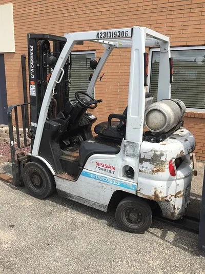 Nissan, PF35DF, 2013, 85-187 Triple Stage Mast, Dual Fuel, Sideshift