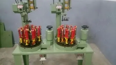 Rateras Braiding Machine, 2 Heads, 12 Carriers