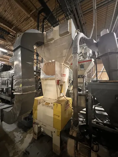 Foremost Granulator, Control System, Blender, Vacuum Pump, Serial 43599