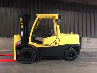 Hyster, H120FT, 2012, 12,000 lbs Capacity, Kubota Diesel, 185 inch Lift Height