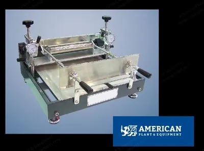 NovaStar, CG215, Laboratory Film Coating Machine, 285x340mm Specimen Size, 290mm Knife Width