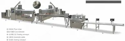 NovaStar, OF116, Pet Treats Extruding Line, 100 to 150kg Capacity, 81kW, 18x5x3m