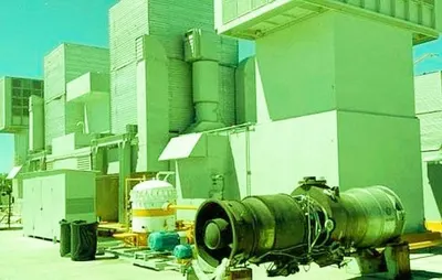 Pratt & Whitney, FT4C-1D, Dual Fuel Turbine Generator Set, 53 MW, 60 Hz, 13800V
