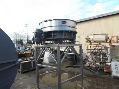 Kason, K60-1FT-SS/3A, 60" Diameter, Single Deck, Stainless Steel, Food Grade