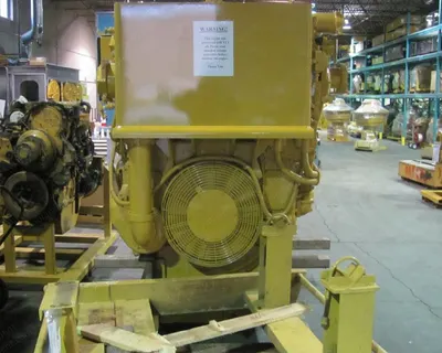 Caterpillar, 3508B DITA, 2008, 915 HP, 600 kW, 1200 RPM, Diesel Marine Auxiliary Engine
