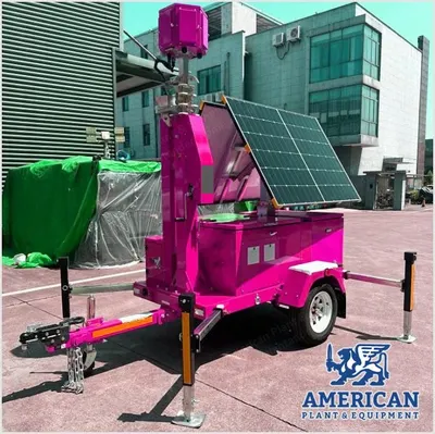 NovaStar, GG131, Solar Surveillance Trailer, 2x 435W Panels, 6.5m Mast, 1000kg