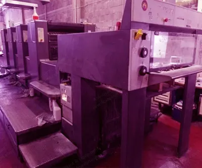 Heidelberg, SM74-4P3, 1996, 4 Colors, 170 Million Impressions
