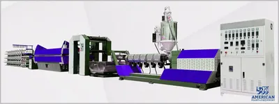 NovaStar, SY118, PP Raffia Twine Extrusion Line, 1000kg/24h, 70mm Screw