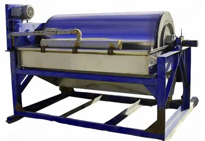 RMS-Ross, RMS/SALA MS 3X6, 36x72 inch Magnetic Separator, 5 HP, Stainless Steel Tub & Drum