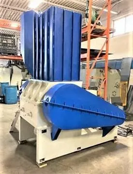 Granulator, 60 HP, 24x33" Opening, 3 Knife Open Rotor