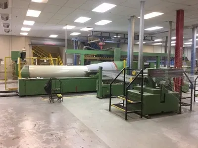 Karl Mayer, BOM-3400, 2002, Sectional Warper, 3400mm Width, 2x 450 Position Creels