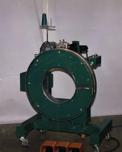 Tubular Knit Slitter and Circular Sewing Machine
