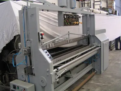 Nuovo Pignone, 1985, Fringing Machine, 2200mm Width, Semi-Automatic Thread Passage
