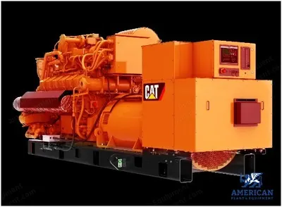 Caterpillar, 2023, 6 MW Gas Engines Complete Power Plant