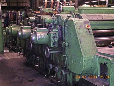 Peters, ZDRS, 1969, 2-Color, 2600x1300mm Max Sheet Size, Printer Slotter Box Machine