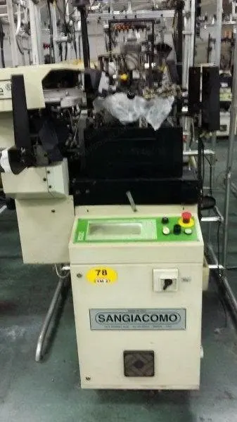 Sangiacomo, Fantasia F6 1C Lintoe, Single Cylinder Sock Machines, Double Sinker