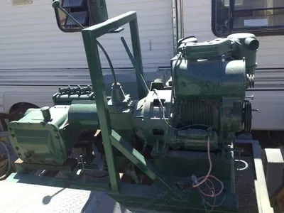 Longyear, 44, Core Drilling Rig, Mounted on GMC Truck, 30' Mast, Bean 35 Pump