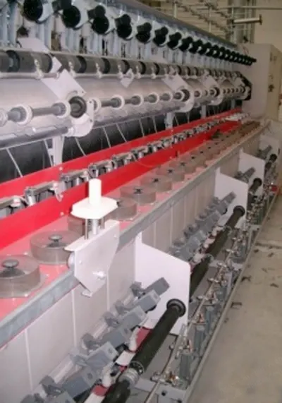 Hamel, ET 240 C MIT, 2001, Elastotwister Twisting Machine and Assembly Machine, 200 Spindles, 12 Positions