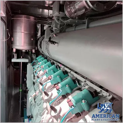MTU, 16V4000L64F, 2020, 2000 kW, 11 kV, 50 Hz, Natural Gas Containerized Generator Set